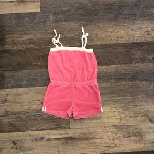 Girl size 4 Lily Pulitzer Terry cloth romper EUC